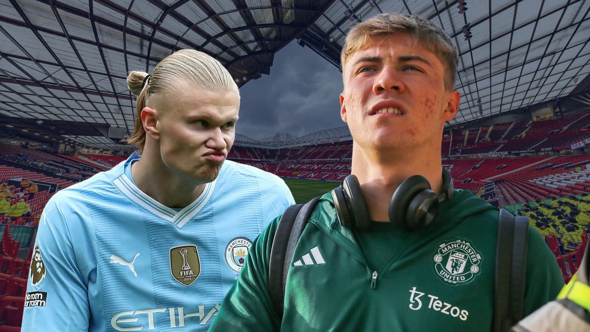 Erling Haaland, Man City, Rasmus Hojlund, Man Utd, 2023/24