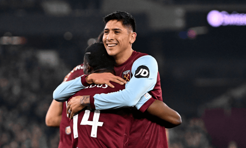 Edson Álvarez, Mohammed Kudus, West Ham United