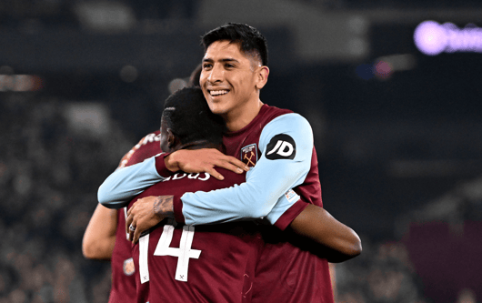 Edson Álvarez, Mohammed Kudus, West Ham United