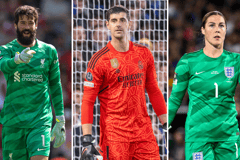 Alisson, Thibaut Courtois, Mary Earps