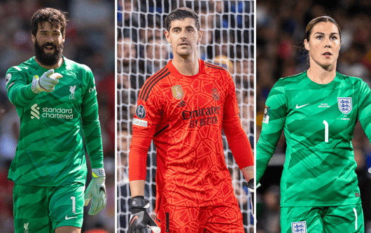 Alisson, Thibaut Courtois, Mary Earps