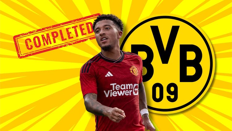 Jadon Sancho returned to Borussia Dortmund on loan