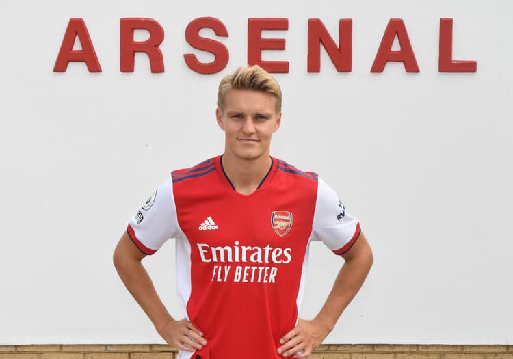 Ramsdale is the second signing of the day after Odegaard also arrived at the club