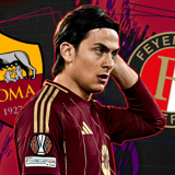 Paulo Dybala, AS Roma, Feyenoord