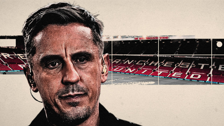 Gary Neville was critical of Ruben Amorim