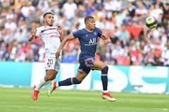 Real Madrid target Kylian Mbappe playing for PSG in Ligue 1