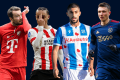 Sander van de Streek, Xavi Simons, Steven Berghuis, Rami Al Hajj