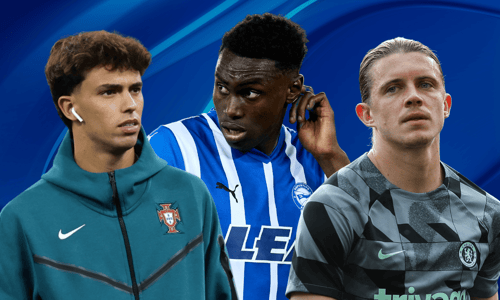 Joao Felix, Samu Omorodion, Conor Gallagher