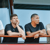 Richard Witschge, Klaas-Jan Huntelaar, Hedwiges Maduro, Maurice Steijn, Ajax