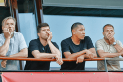 Richard Witschge, Klaas-Jan Huntelaar, Hedwiges Maduro, Maurice Steijn, Ajax