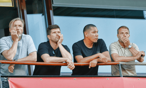 Richard Witschge, Klaas-Jan Huntelaar, Hedwiges Maduro, Maurice Steijn, Ajax
