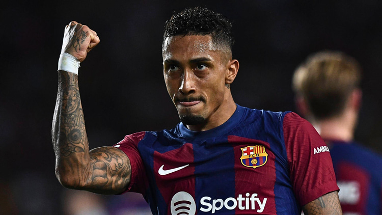 Raphinha is wanted by Man Utd