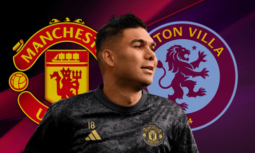 Casemiro, Man Utd, Aston Villa, 2023/24
