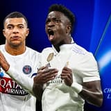 Kylian Mbappe, VInicius Junior, Champions League, 2023/24