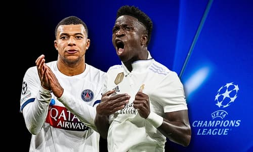 Kylian Mbappe, VInicius Junior, Champions League, 2023/24