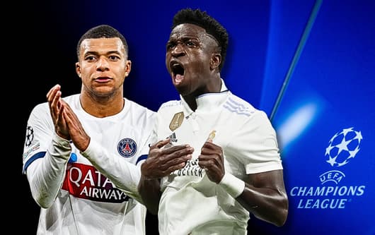 Kylian Mbappe, VInicius Junior, Champions League, 2023/24