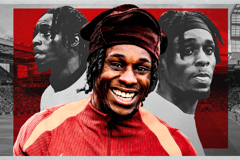 Jeremie Frimpong black and white