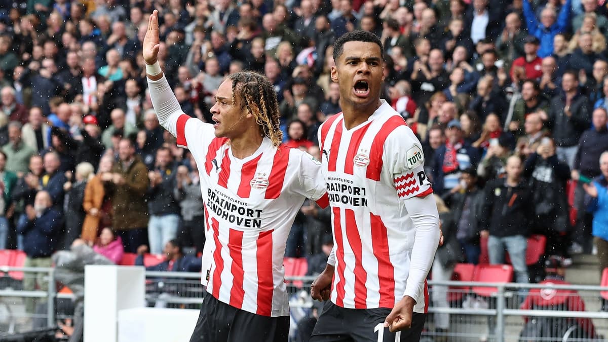 Cody Gakpo, Xavi Simons, PSV, 2022/23
