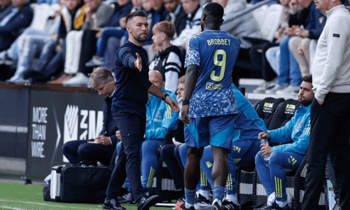 Francesco Farioli, Brian Brobbey, Ajax