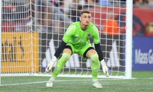 Djordje Petrovic playing for New England Revolution