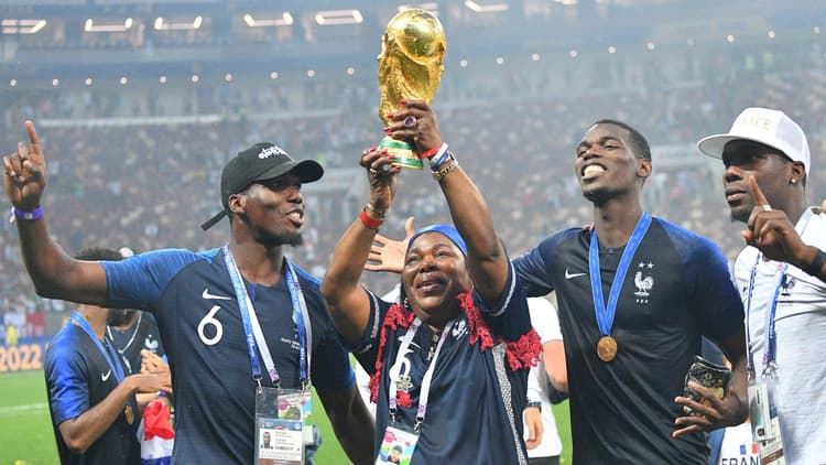 Mathias Pogba (left) with brother Paul (right)