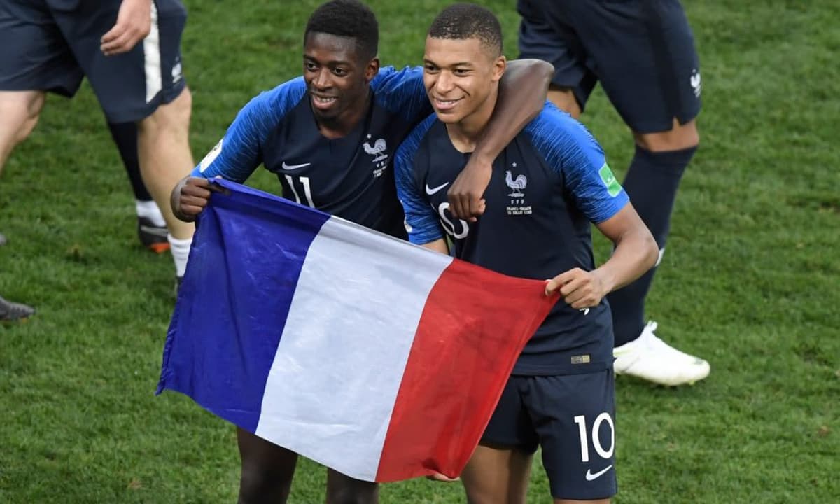 Ousmane Dembele, Kylian Mbappe