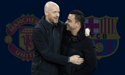 Erik ten Hag, Xavi, Manchester United, Barcelona