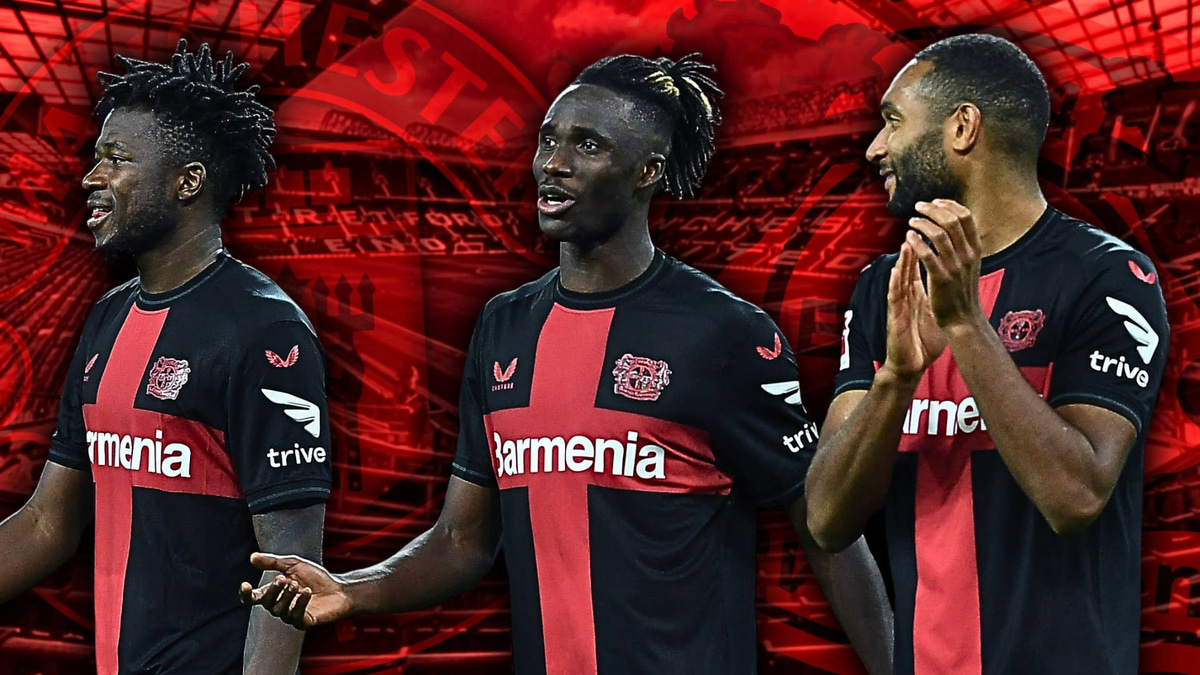 Edmond Tapsoba, Odilon Kossounou, Jonathan Tah, Man Utd