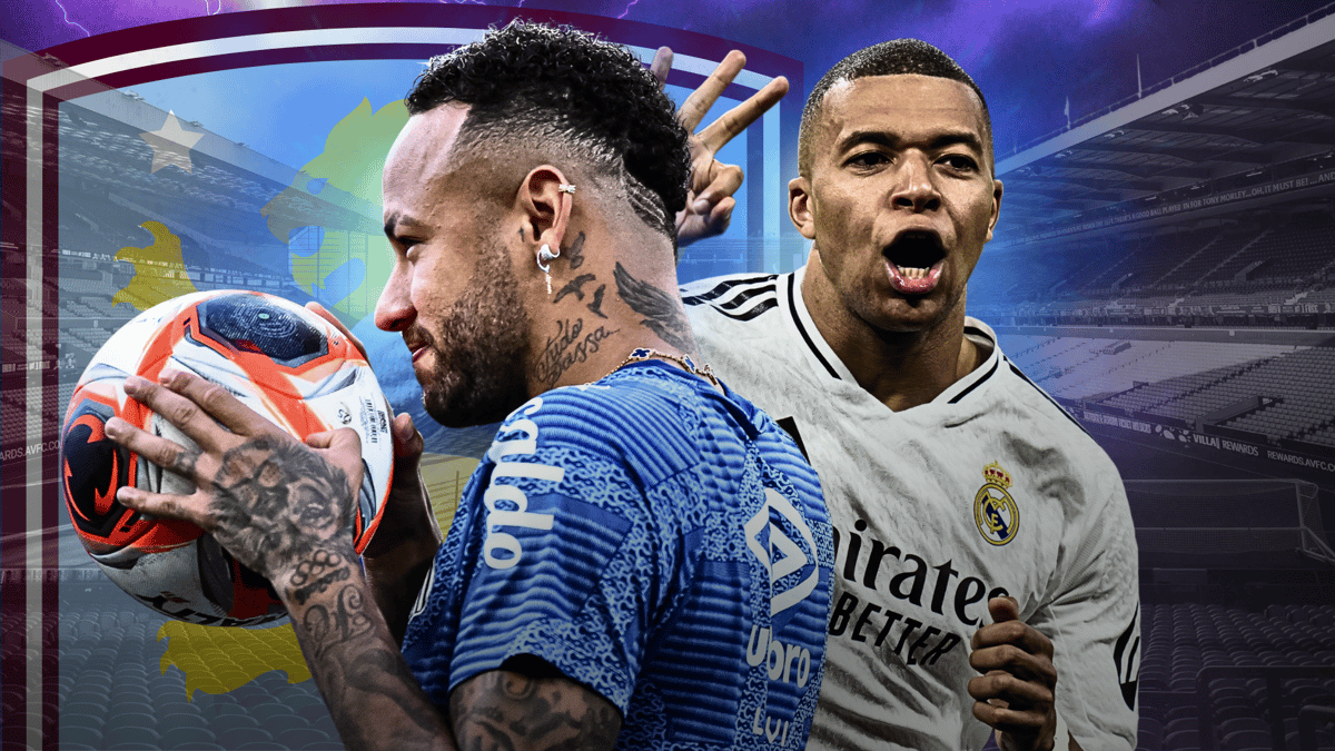 Neymar, Kylian Mbappe, Aston Villa, 2024/25