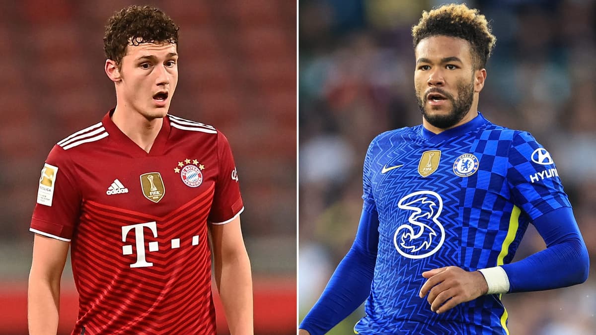 Benjamin Pavard and Reece James