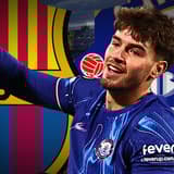 Marc Guiu, Chelsea, Barcelona, 2024/25