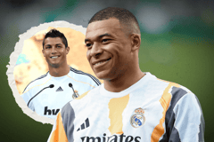 Kylian Mbappe, Cristiano Ronaldo, Real Madrid
