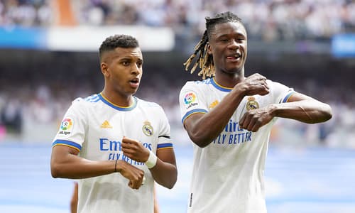 Rodrygo, Eduardo Camavinga, Real Madrid, 2021/22