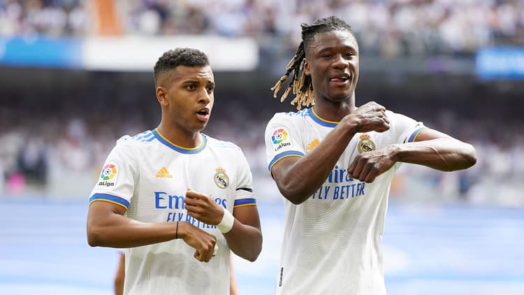 Rodrygo and Eduardo Camavinga