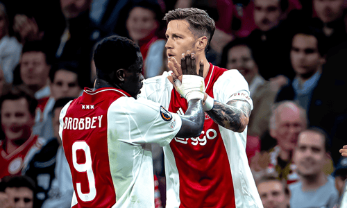 Wout Weghorst, Brian Brobbey, Ajax