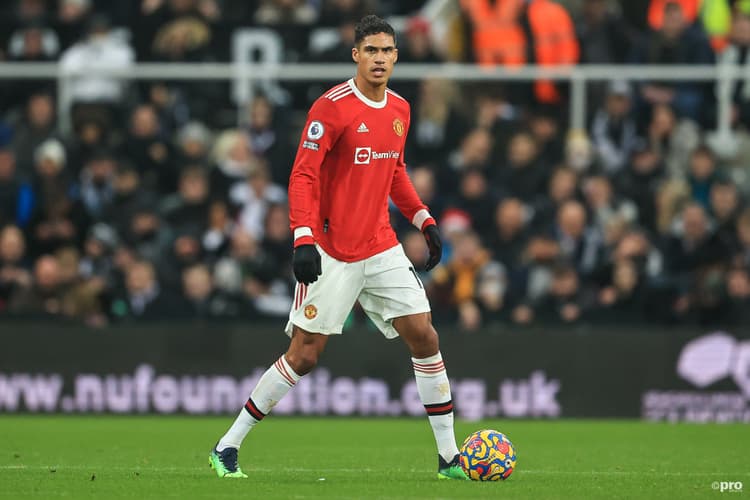 Raphael Varane for Man Utd, 2021/22