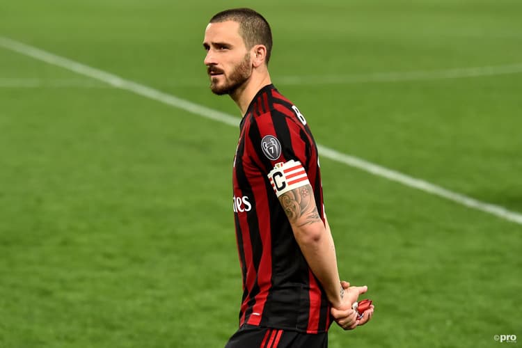 Leonardo Bonucci zou slechts één seizoen bij AC Milan spelen.