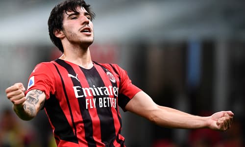 Sandro Tonali, AC Milan, 2021-22