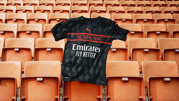 AC Milan's third kit for 2021-22 season