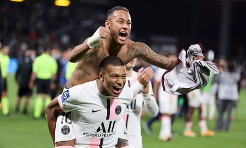 Neymar, Kylian Mbappe, PSG, 2021/22