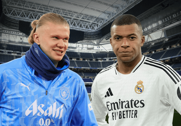 Erling Haaland, Kylian Mbappe, Real Madrid
