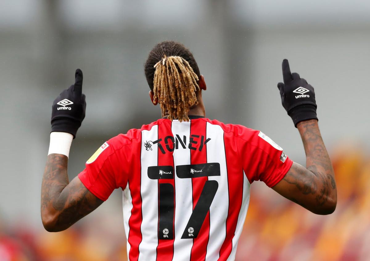 How does Arsenal target Ivan Toney compare to the best of the best in England?