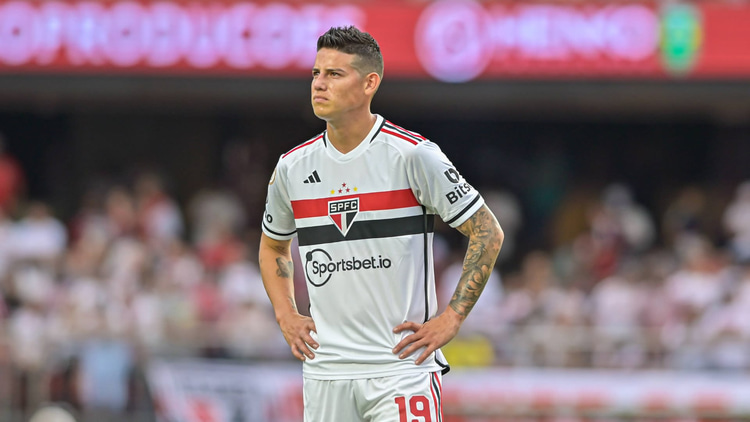 James Rodriguez at Sao Paulo