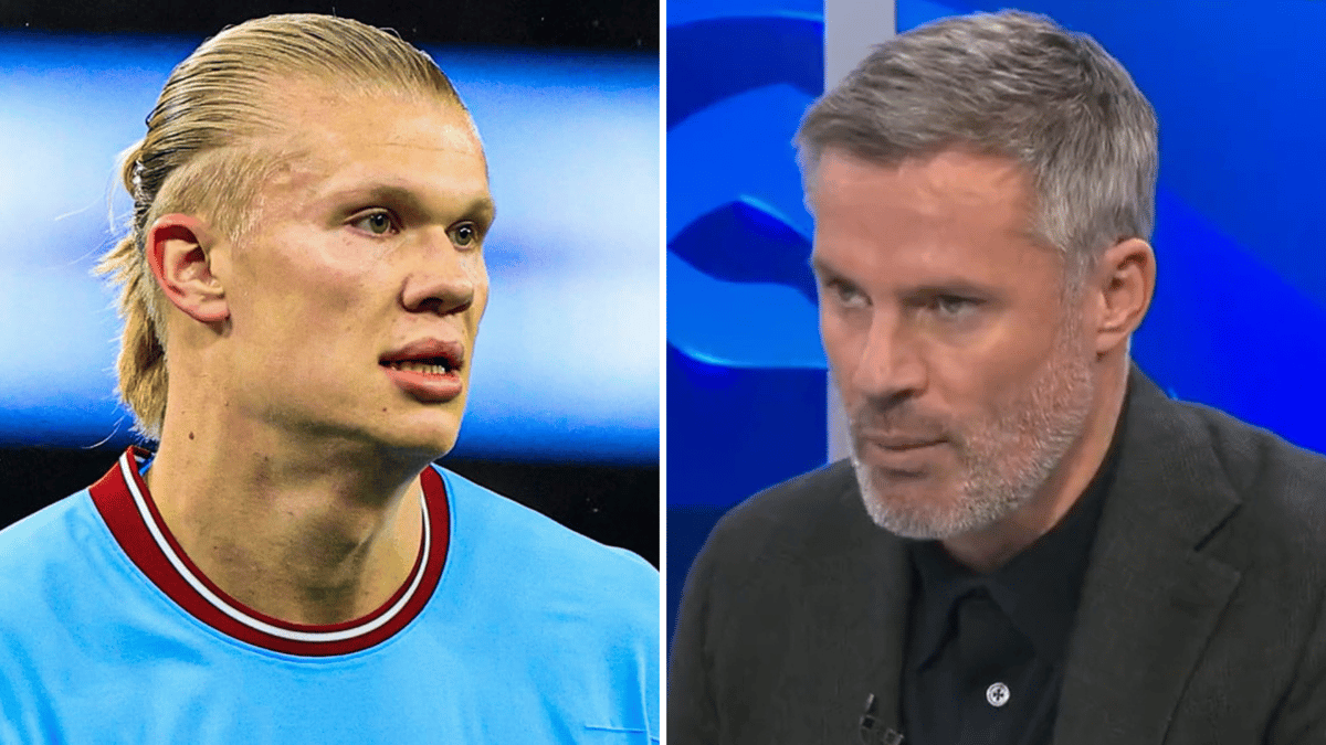 Erling Braut Haaland, Jamie Carragher, 2023