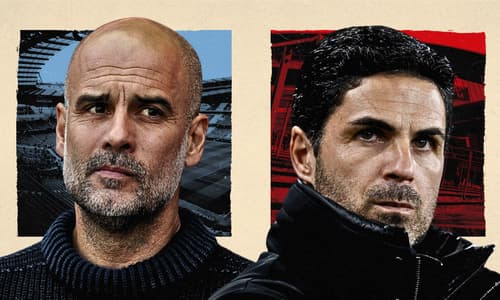 Pep Guardiola, Man City, Mikel Arteta, Arsenal