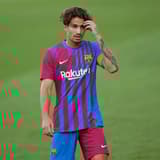 Alex Collado scores for Barcelona against Gimnastic