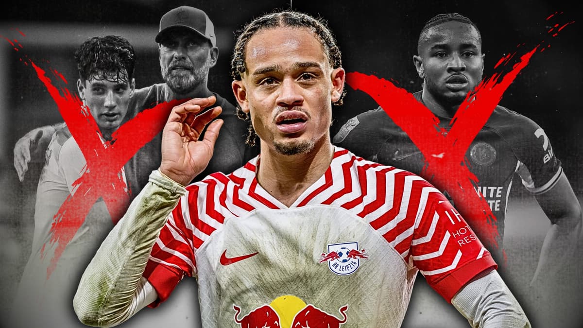 Xavi Simons, Dominik Szoboszlai, Jurgen Klopp, Christopher Nkunku