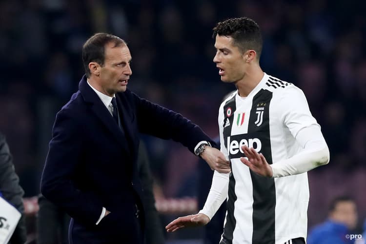 Allegri has also faced questions over Ronaldo's future