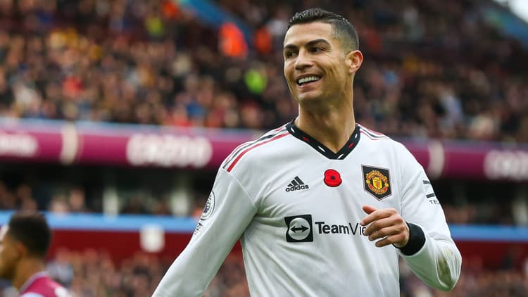 Ronaldo in his second stint at Man Utd