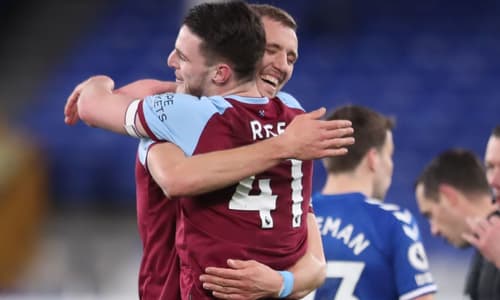Declan Rice and Tomas Soucek, West Ham